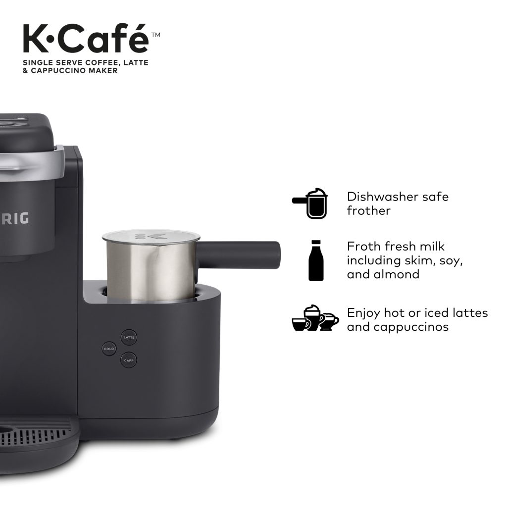 Keurig KCafe Single Serve KCup Coffee, Latte and Cappuccino Maker