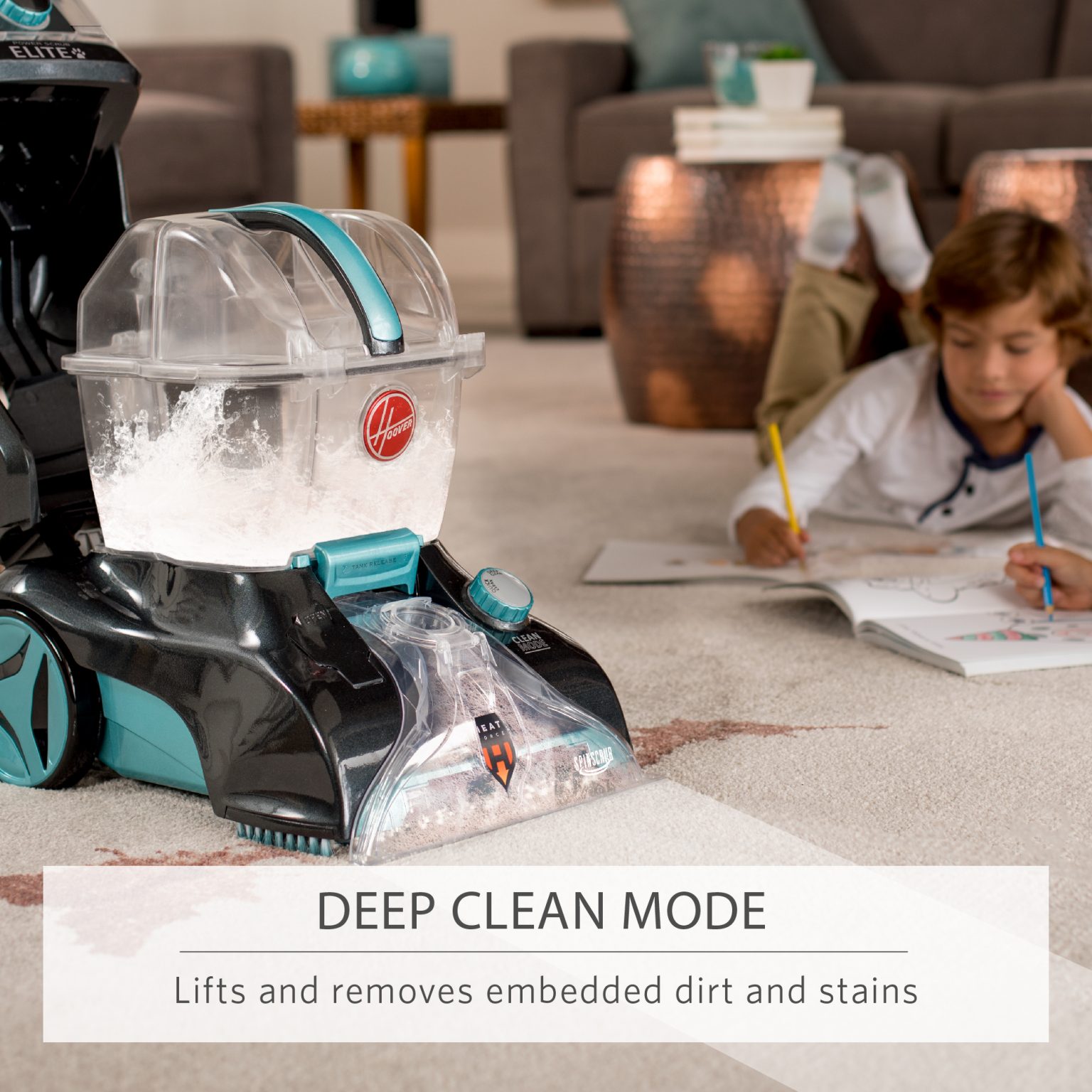 Hoover Power Scrub Elite Carpet Cleaner w/ HeatForce, FH50250 AwzHome
