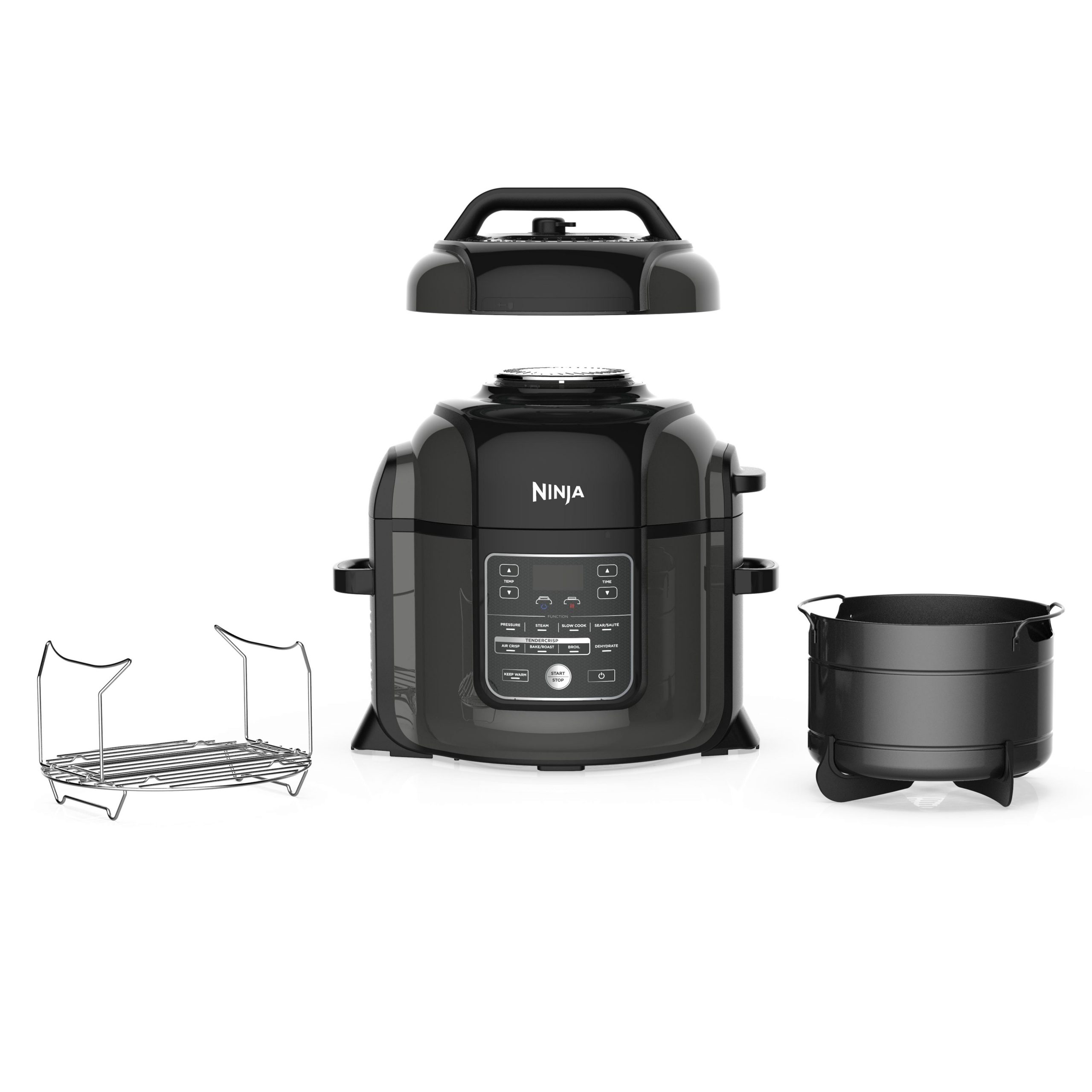 Ninja Foodi 8Quart XL TenderCrisp Pressure Cooker, Black OP401 AwzHome