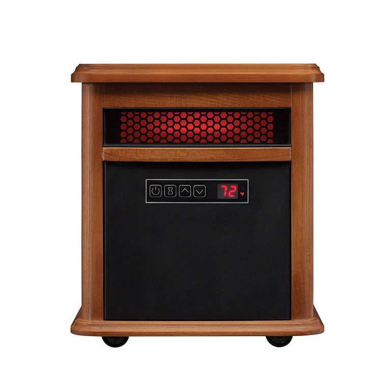 Duraflame 1500 Watt 5200 Btu Portable Electric Infrared Quartz Heater Oak Awzhome The Best 3420