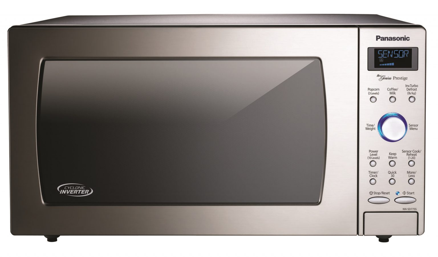 Panasonic 1.6Cu. Ft. 1250W BuiltIn Countertop Cyclonic Wave Microwave