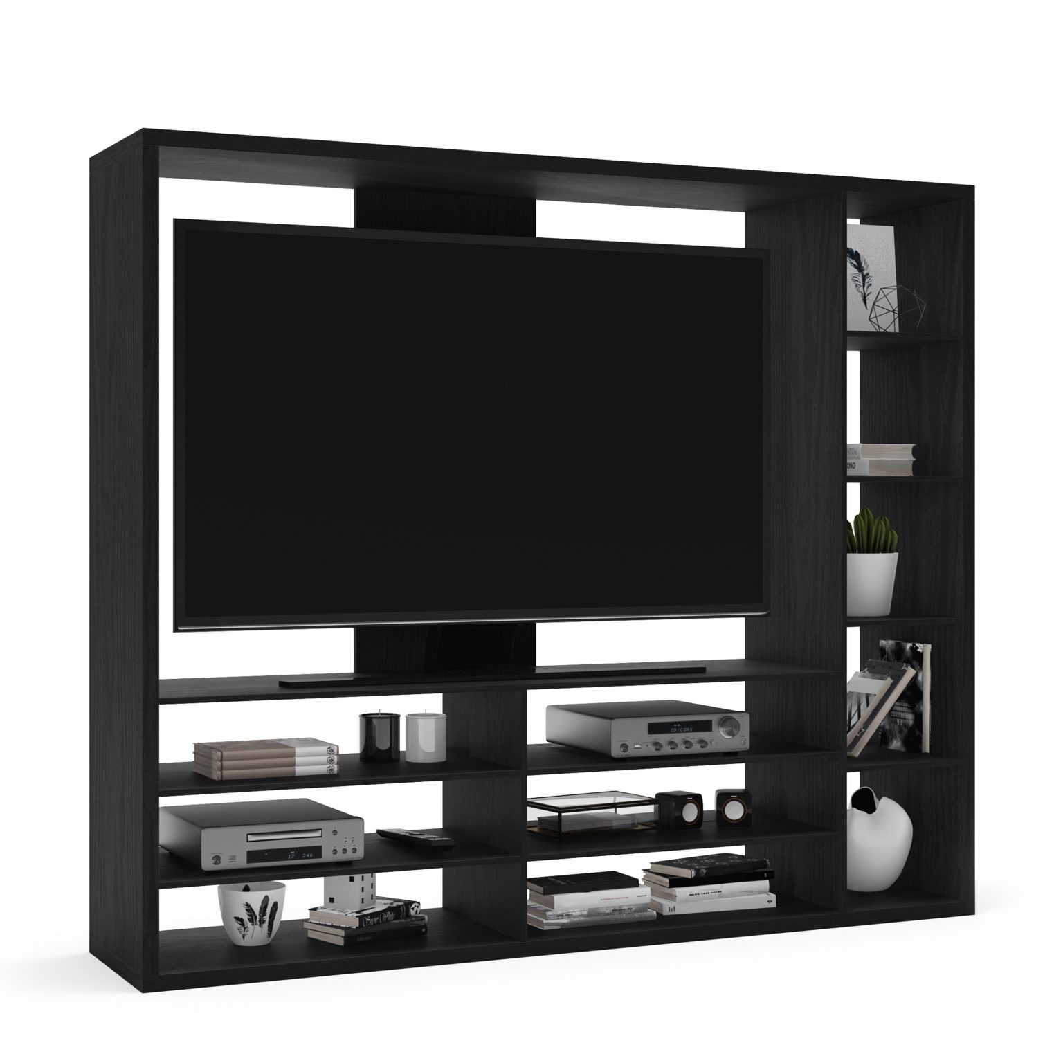 Mainstays Entertainment Center for TVs up to 55″, Ideal TV Stand for