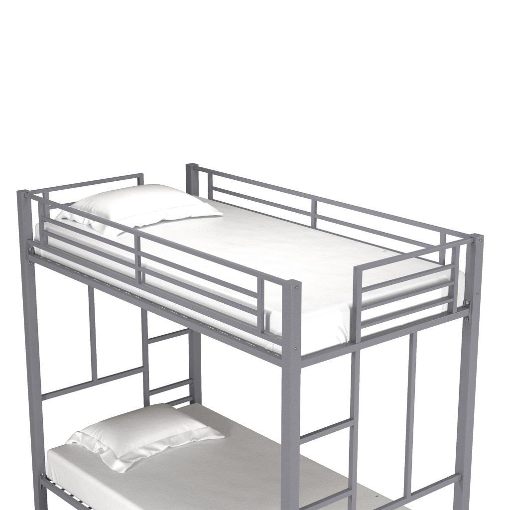 your zone twin over twin metal bunk bed AwzHome The best at
