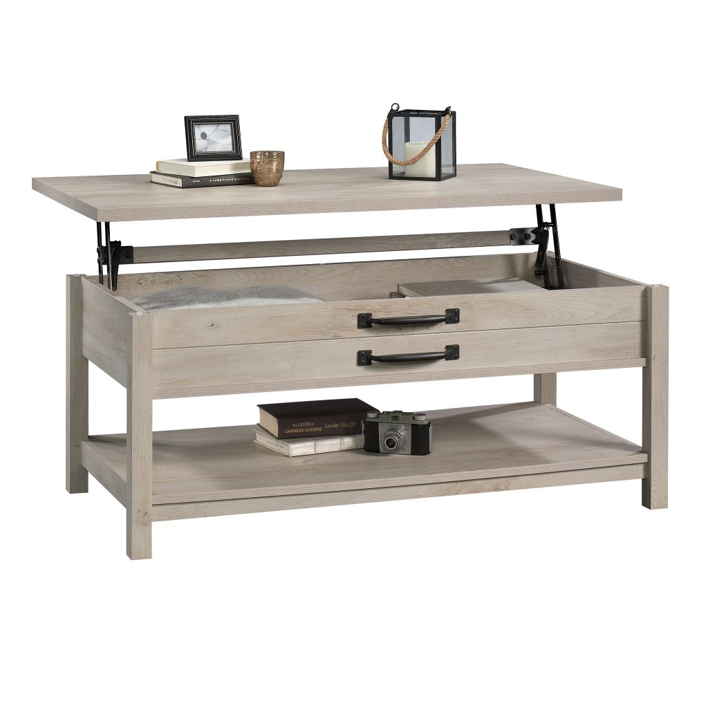Better Homes & Gardens Modern Farmhouse Lift Top Coffee Table, Rustic