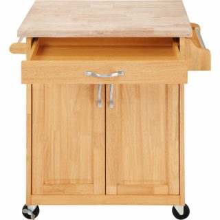 Mainstays Kitchen Island Cart with Drawer and Storage ...