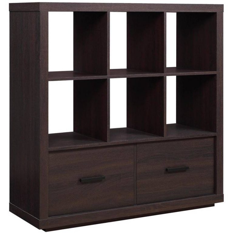 Better Homes & Gardens Steele 6 Cube Storage Room Organizer with Drawers, Multiple Finishes