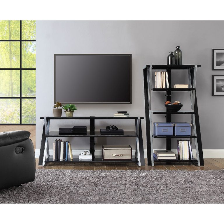 Whalen Xavier 3in1 TV Stand for TVs up to 70″, with 3 Display Options