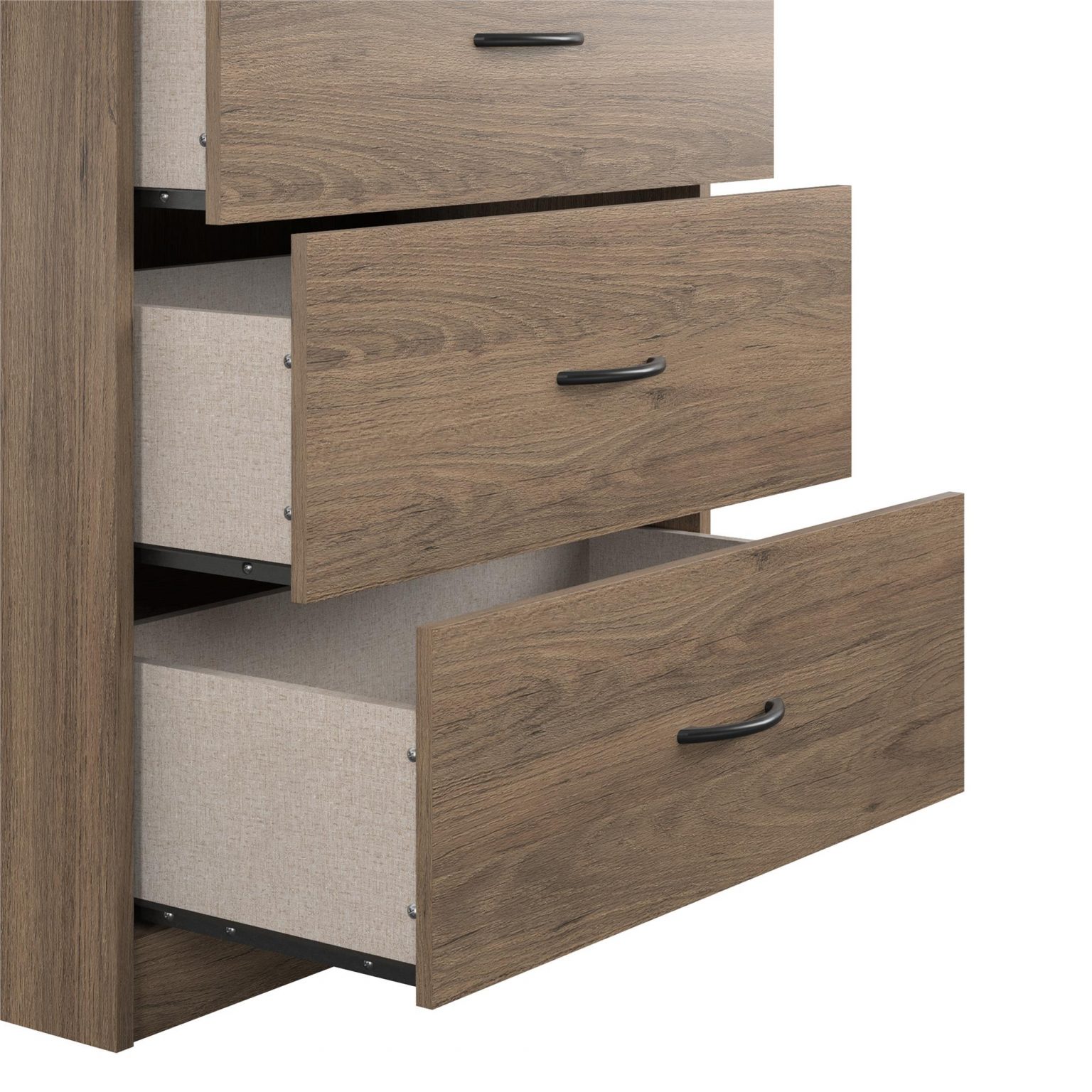 Mainstays Classic 5 Drawer Dresser, Rustic Oak Finish – AwzHome – The ...
