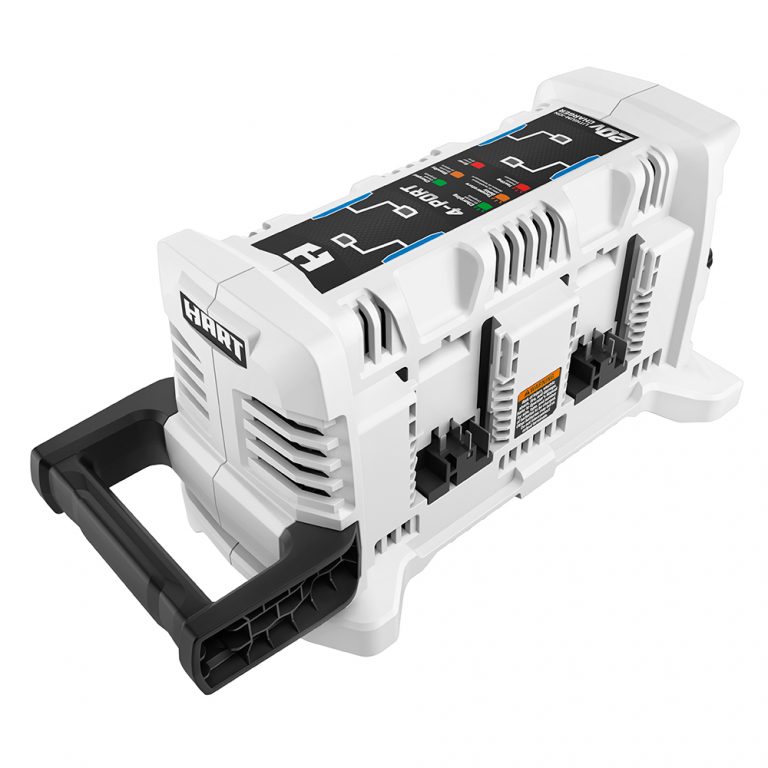 HART 20Volt 4Tool Lifestyle Kit (2) 20Volt 2.0Ah LithiumIon