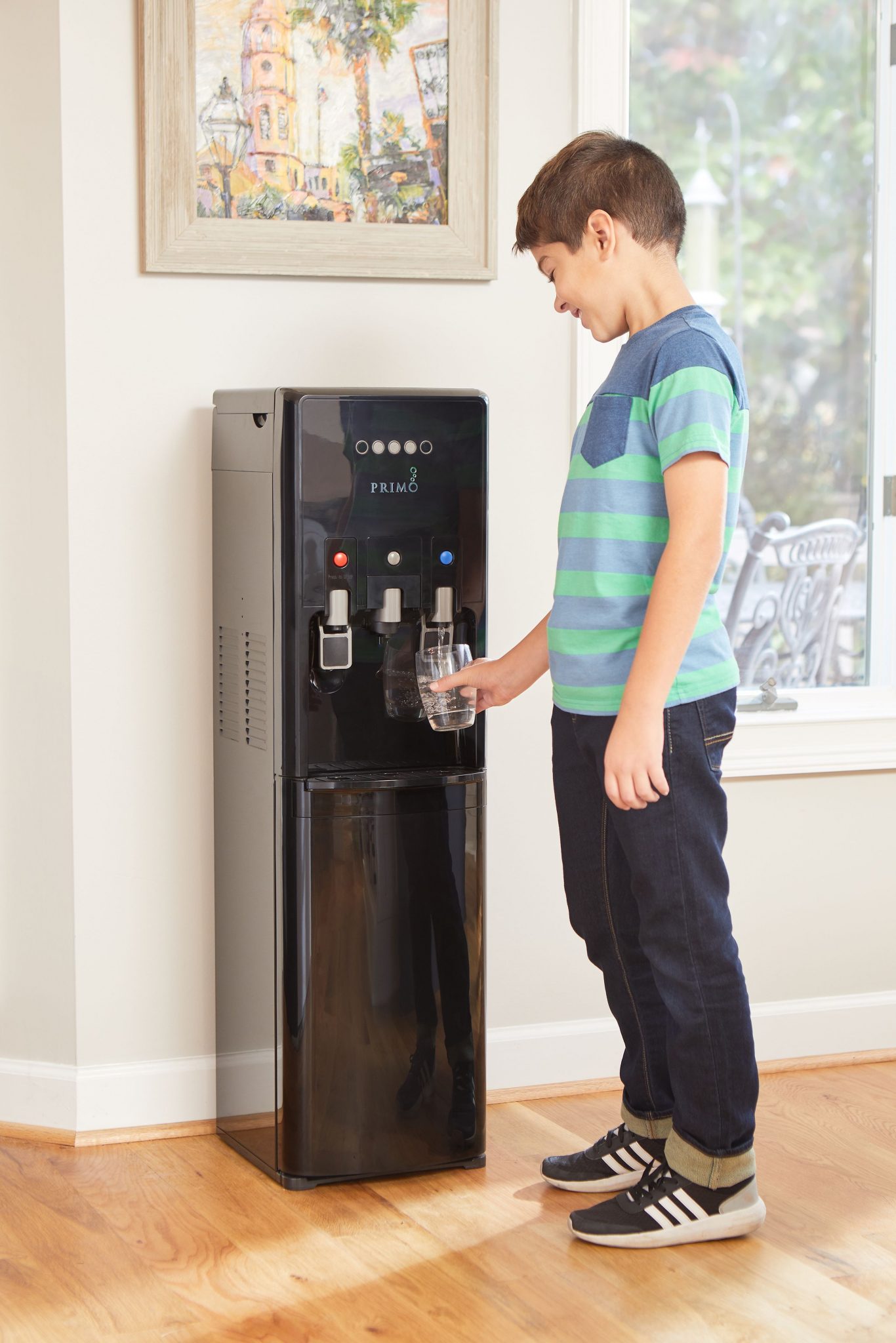 Primo hTRiO Bottom Loading Water Dispenser with Single Serve Coffee