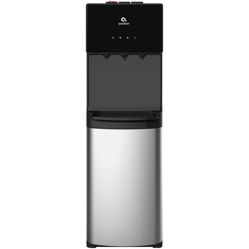 Avalon Bottom Load Water Cooler 3 Temp, Stainless/Black AwzHome The