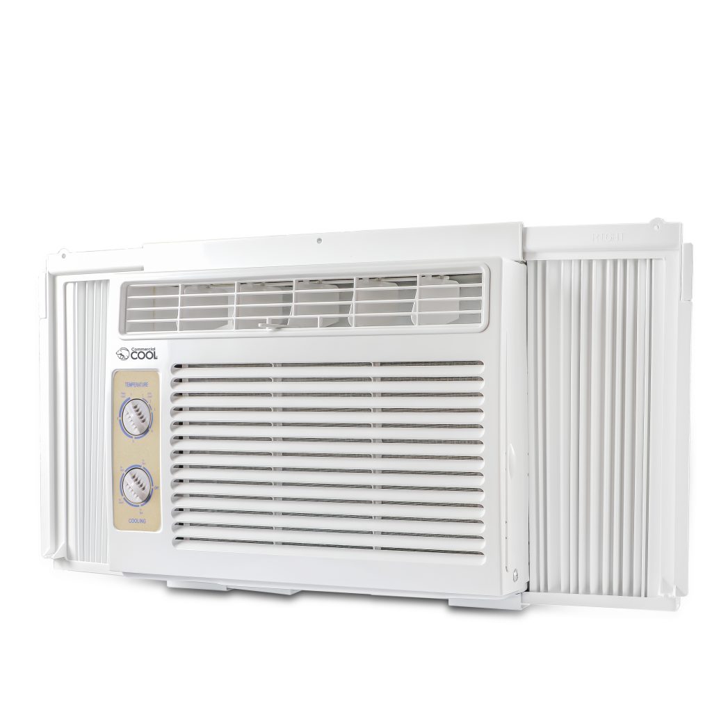 Commercial Cool 5,000 BTU Mechanical Window Air Conditioner, White
