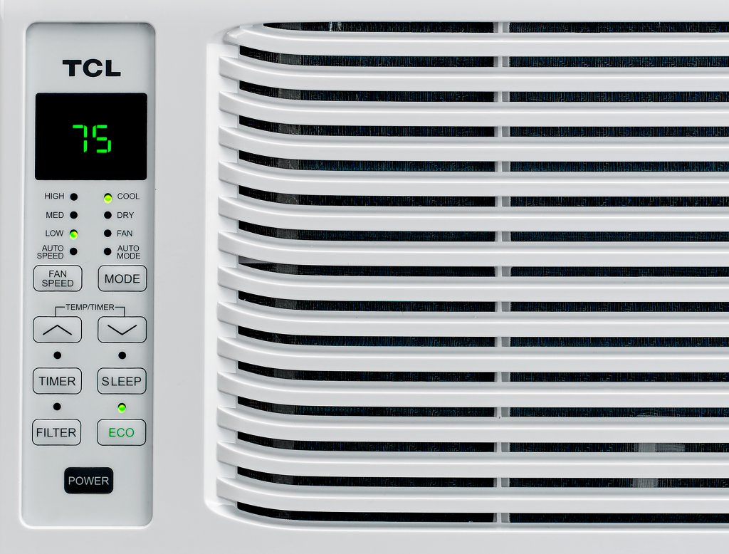 TCL Home 6,000 BTU 115Volt Window Air Conditioner with Remote, White