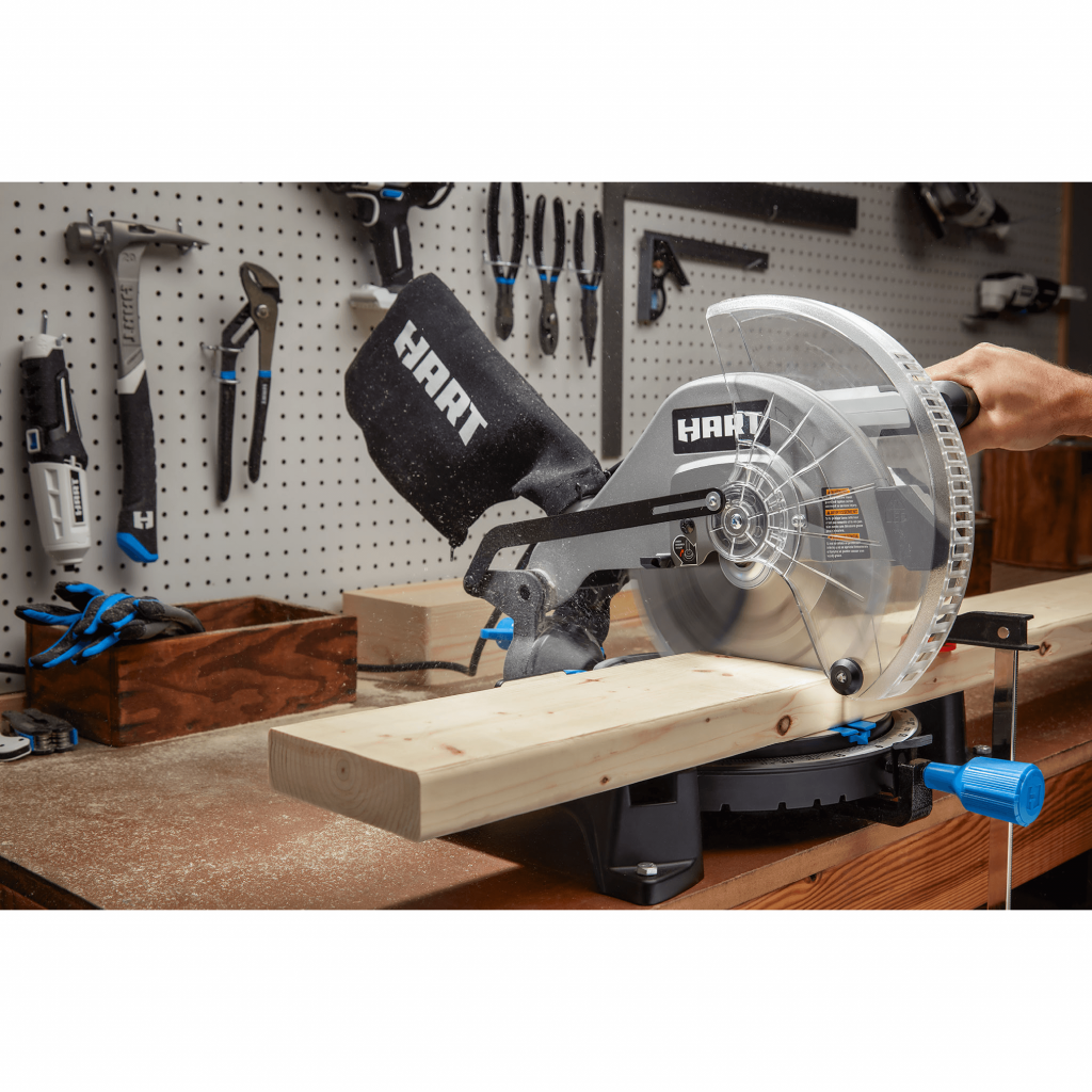 HART 10-inch 14-Amp Compound Miter Saw – AwzHome – The best at ...