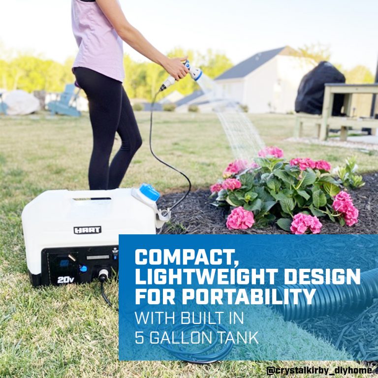 HART 20Volt Rinser Kit, (1) 20Volt 2Ah LithiumIon Battery AwzHome