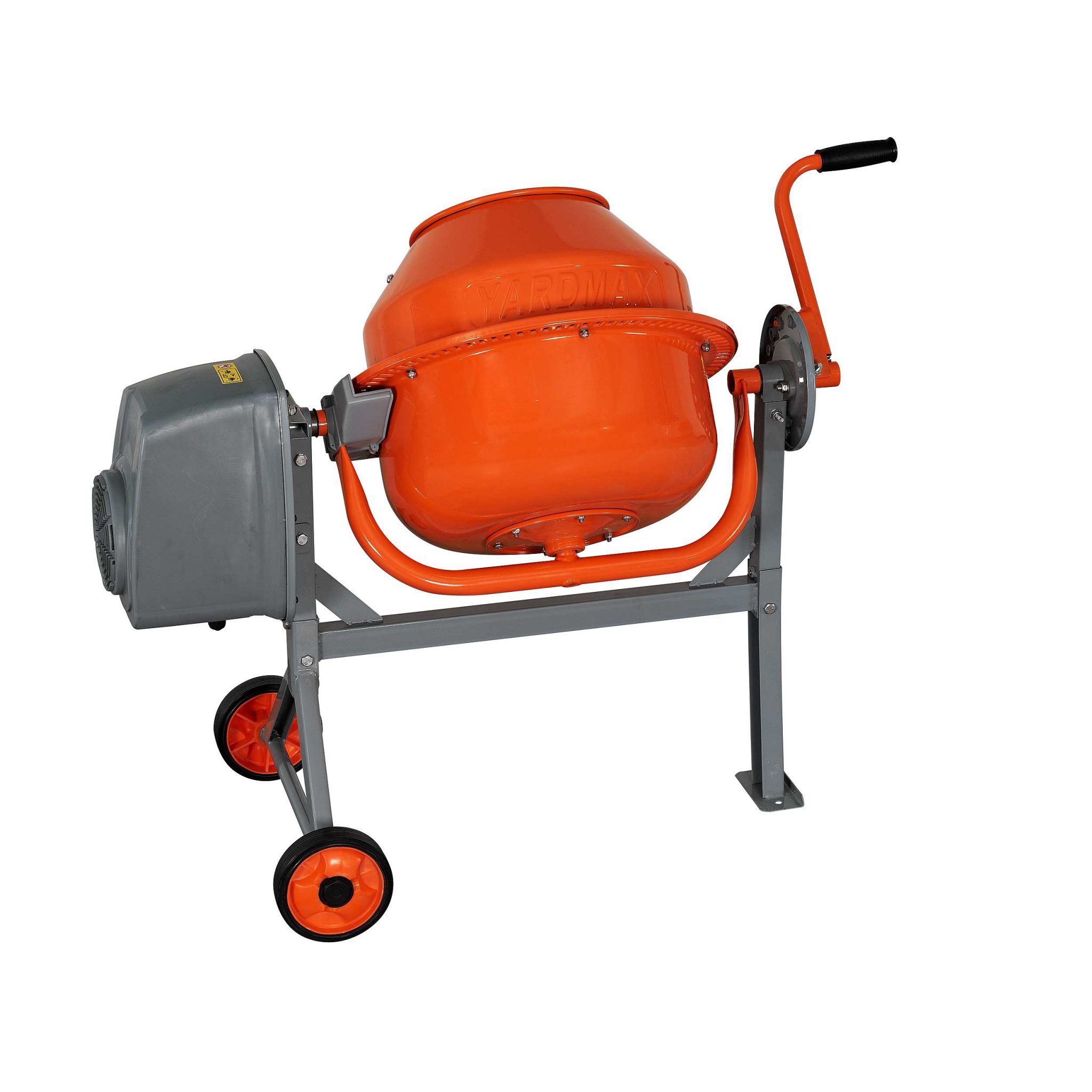 YARDMAX YM0046 Concrete Mixer 1.6 cu ft 1/6 HP AwzHome The best at