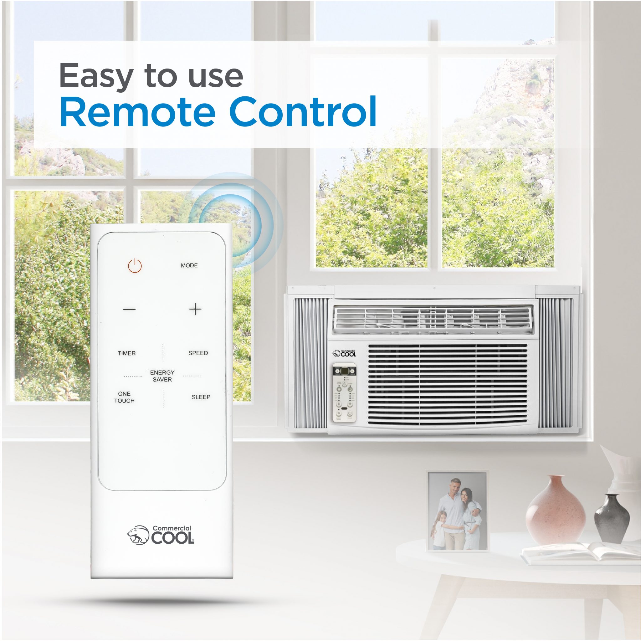 Commercial Cool 6,000 BTU Electronic Energy Star Window Air Conditioner
