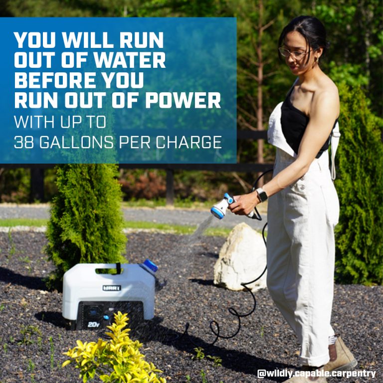 HART 20Volt Rinser Kit, (1) 20Volt 2Ah LithiumIon Battery AwzHome